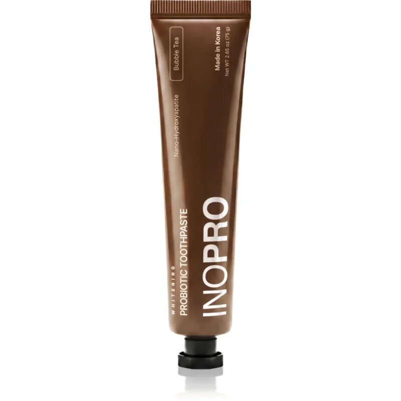 InoPro Probiotic Toothpaste fehérítő fogkrém íz Bubble Tea 75 g