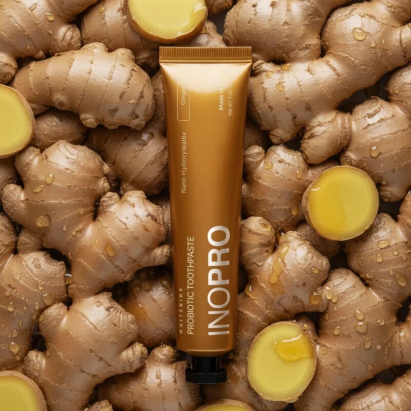 InoPro Probiotic Toothpaste fehérítő fogkrém íz Ginger 75 g