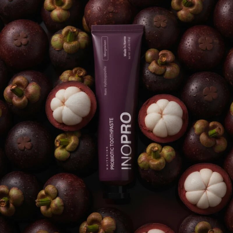 InoPro Probiotic Toothpaste fehérítő fogkrém íz Mangostan 75 g