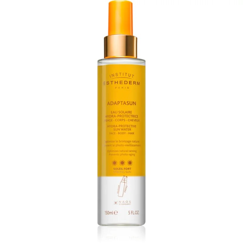 Institut Esthederm Adaptasun Hydra-Protective Sun Water napozó spray magas UV védelemmel 150 ml