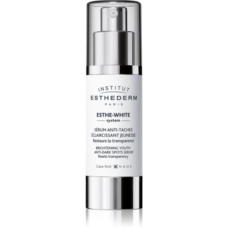 Institut Esthederm Esthe White Brightening Youth Anti-Dark Spots Serum fehérítő szérum a pigment foltok ellen 30 ml