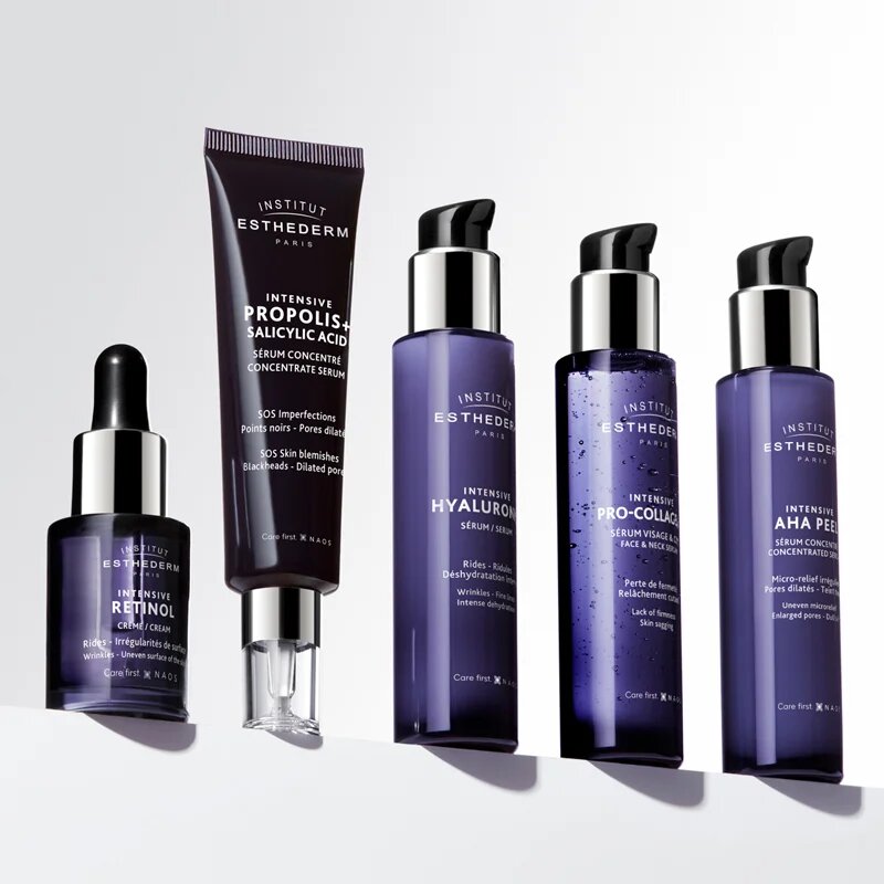 Institut Esthederm Intensive AHA Peel Concentrated Serum koncentrált bőrszérum A.H.A.-val (Alpha Hydroxy Acids) 30 ml
