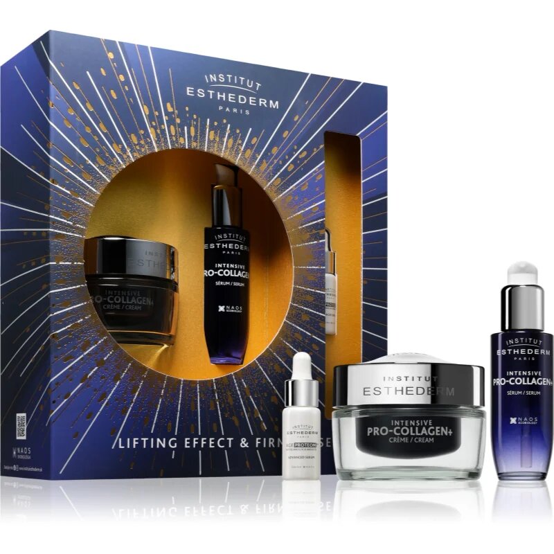 Institut Esthederm Intensive Pro-collagen+ Set ajándékszett a bőr öregedése ellen és a bőr feszesítéséért