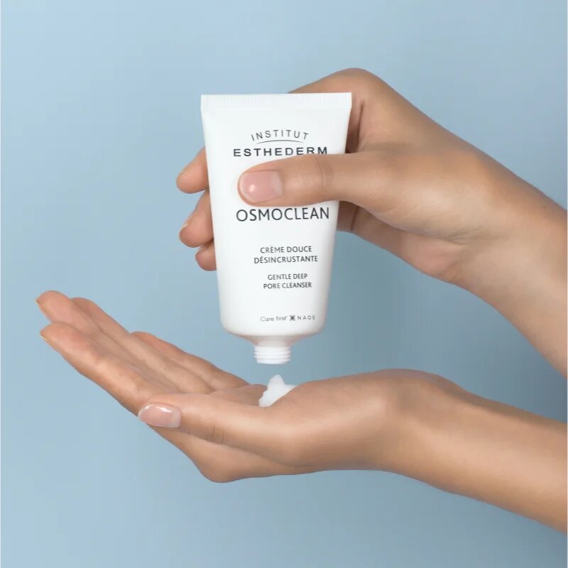 Institut Esthederm Osmoclean Gentle Deep Pore Cleanser gyengéd tisztító krém az eltömődött pórusokra 75 ml