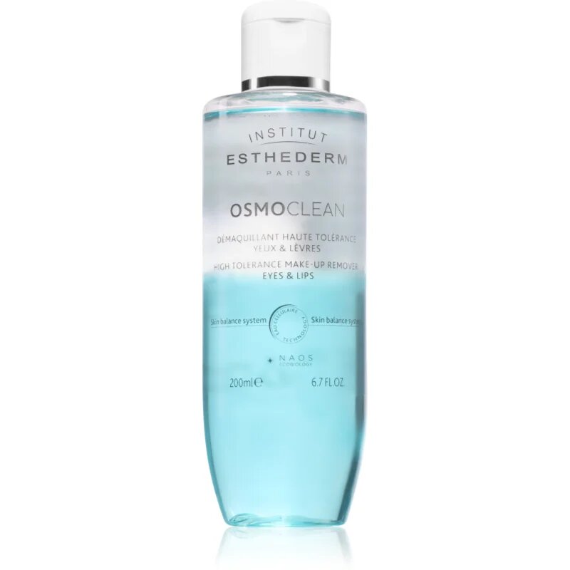Institut Esthederm Osmoclean kétfázisú festéklemosó szemre és az ajkakra 200 ml