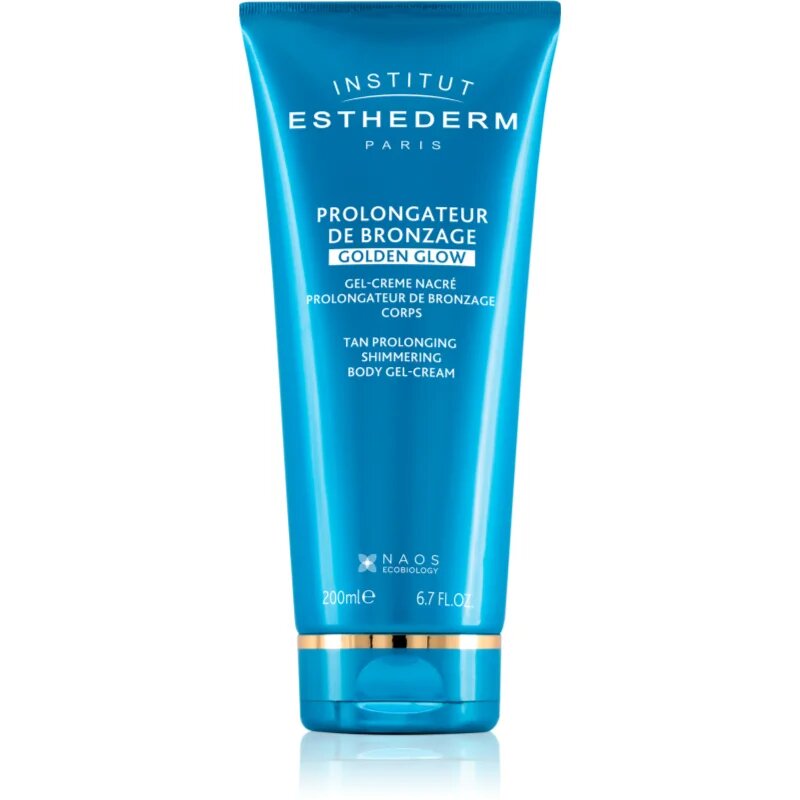 Institut Esthederm Tan Prolonging Golden Glow élénkítő gél krém a napbarnítottság meghosszabbítására 200 ml