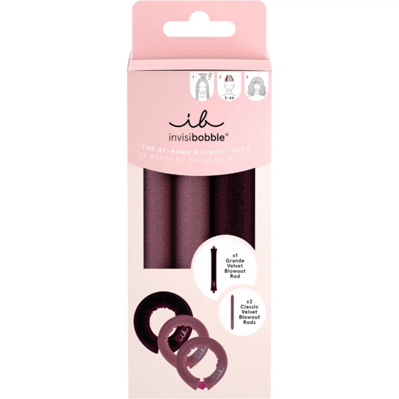 invisibobble Blow Secret bársonyos hajcsavaró szett hajcsavaráshoz