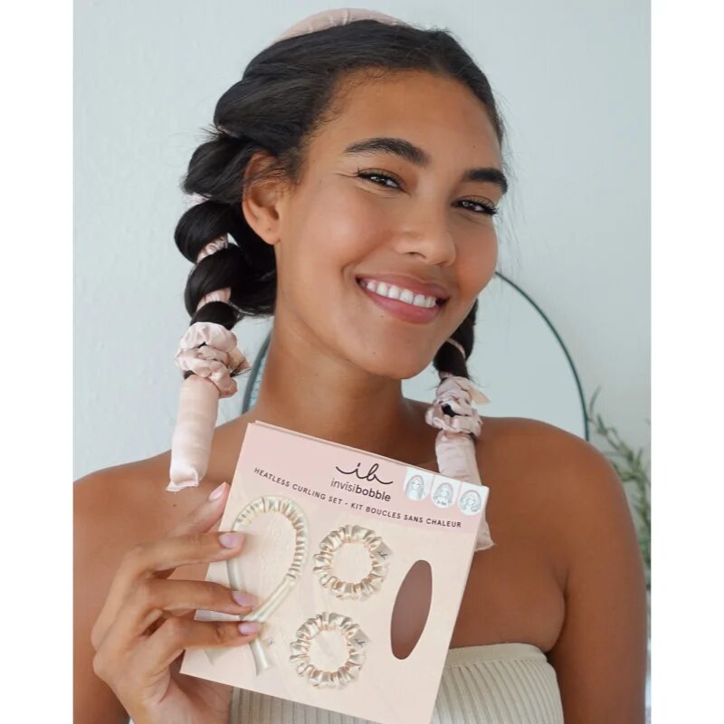 invisibobble Gift Set Handle with Curl hajgöndörítő készlet 3 db