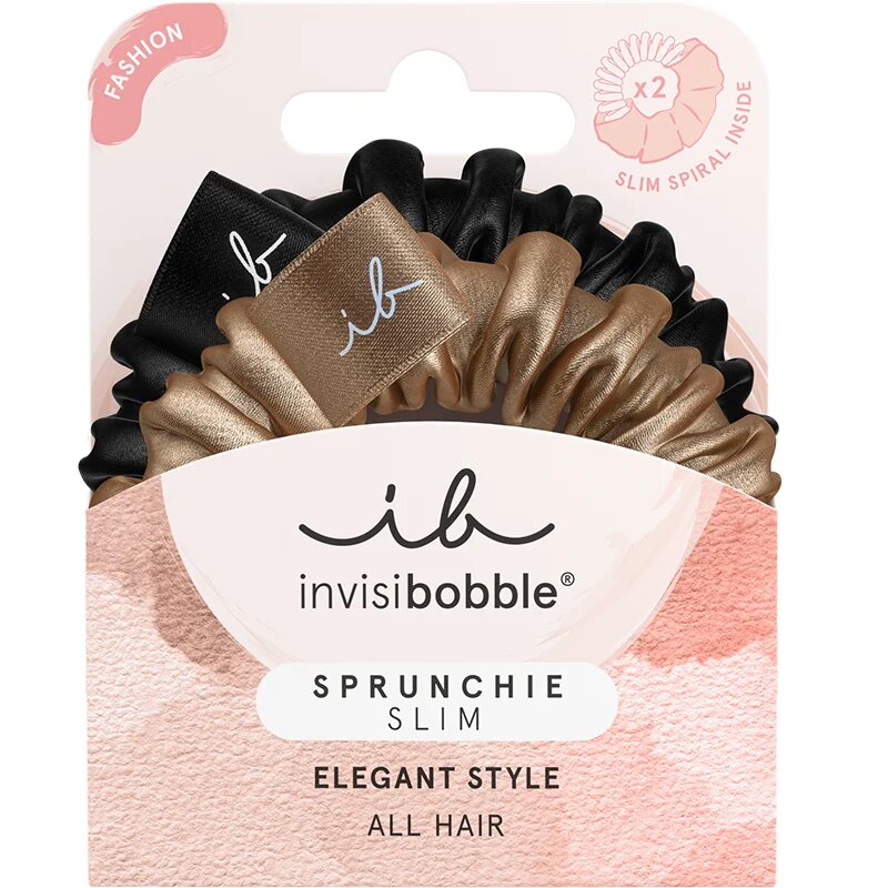 invisibobble Sprunchie Slim True Golden hajgumik 2 db