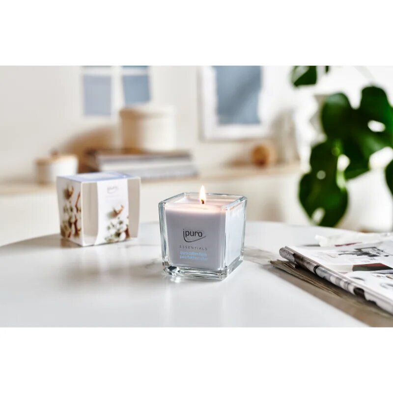 ípuro Essentials Cotton Fields illatgyertya 125 g