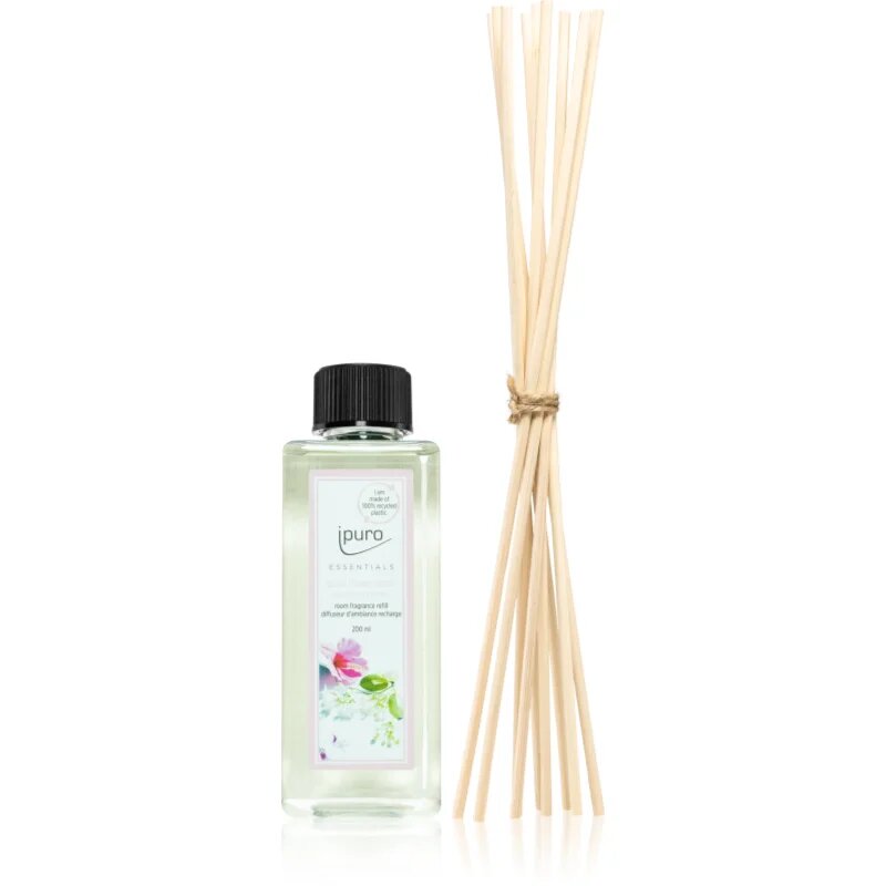 ípuro Essentials Flower Bowl Aroma diffúzor töltet + tartalék pálcák aroma diffúzorhoz 200 ml