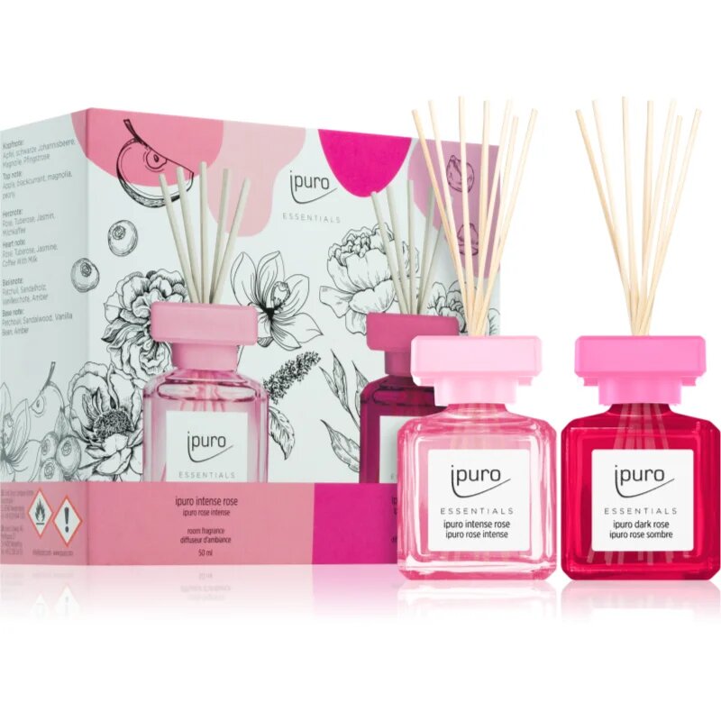 ípuro Essentials Intense & Dark Rose ajándékszett 2x50 ml