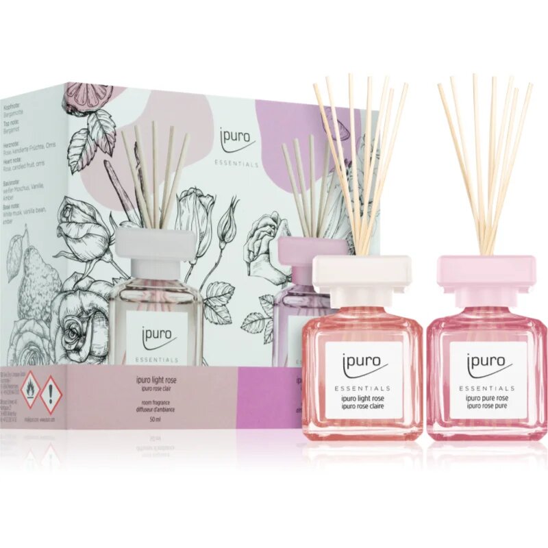 ípuro Essentials Light & Pure Rose ajándékszett 2x50 ml