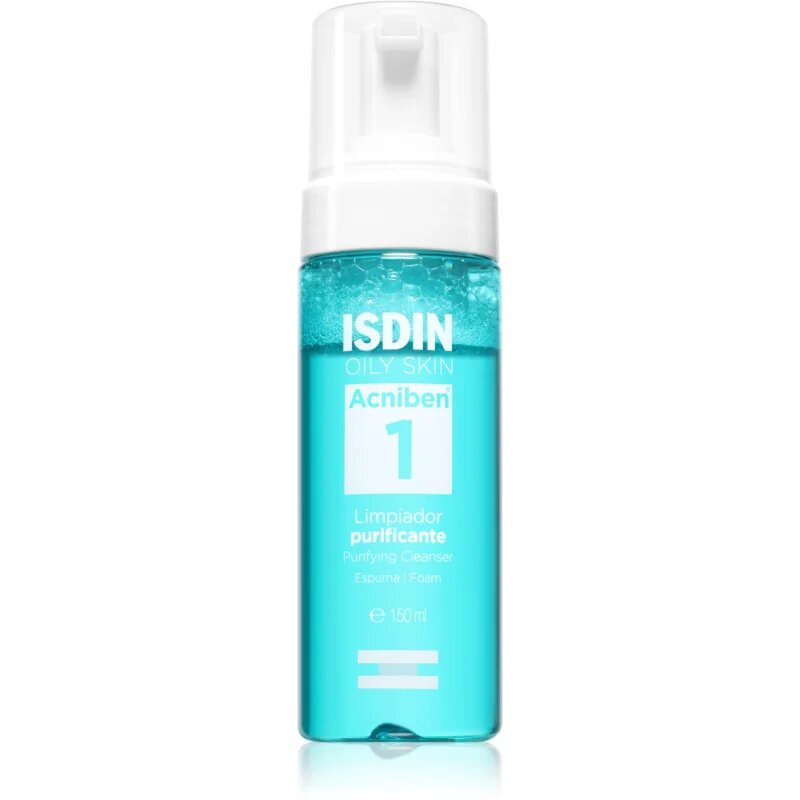 ISDIN Acniben Purifying Cleanser tisztító hab zsíros bőrre 150 ml