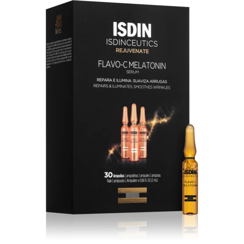 ISDIN ceutics Flavo-C bőr szérum a bőröregedés első jeleinek eltüntetésére 30x2 ml