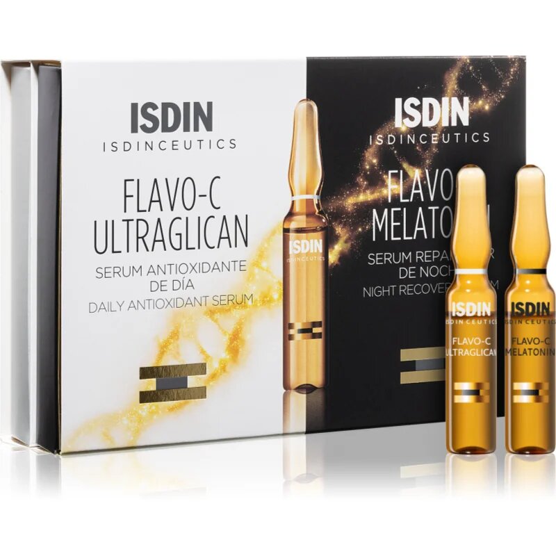 ISDIN ceutics Flavo-C Day and Night bőr szérum Nappali és éjjeli ápolás 1 db