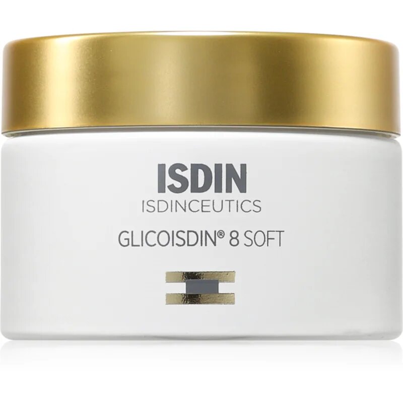 ISDIN ceutics Glico 8 Soft Gyengéd hámlasztó krém glikolsavval minden bőrtípusra 50 g