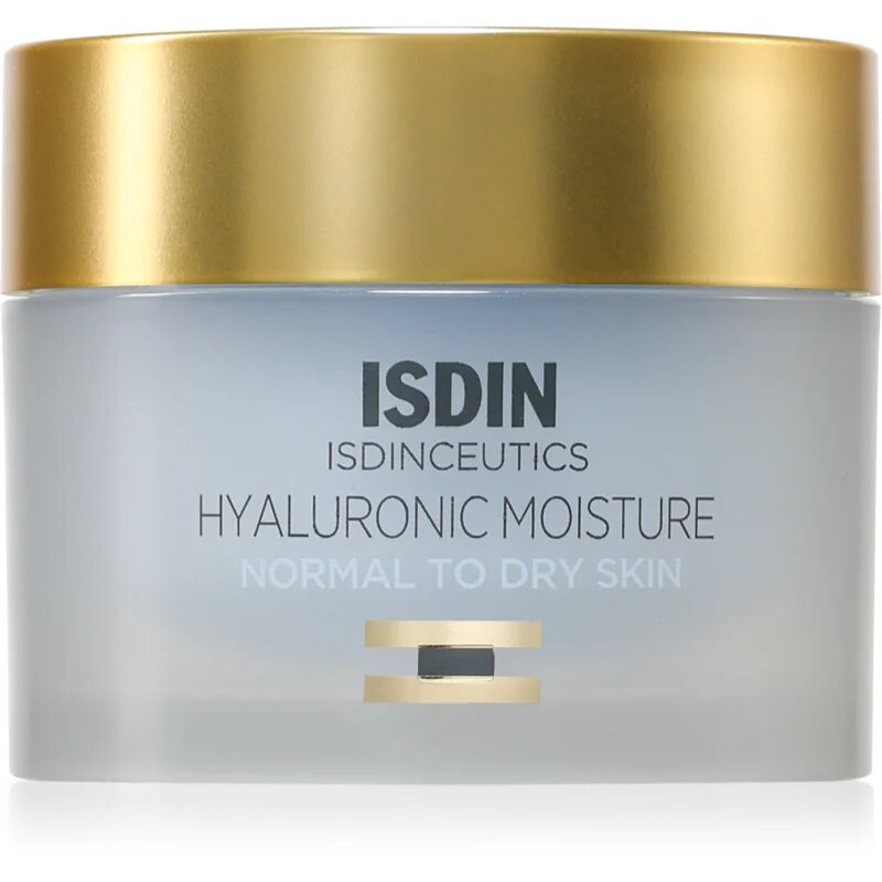 ISDIN ceutics Hyaluronic Moisture Normal To Dry Skin Ceram nappali krém normál és száraz bőrre utántölthető 50 g
