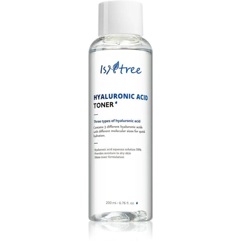 Isntree Hyaluronic Acid hidratáló arctonik hialuronsavval 200 ml