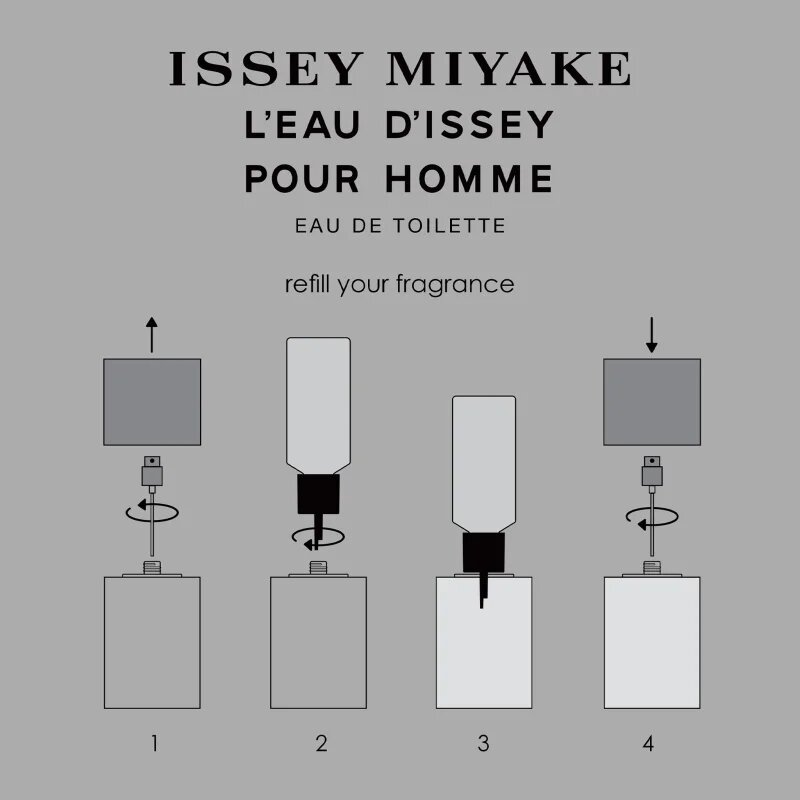 Issey Miyake L'Eau d'Issey Pour Homme Eau de Toilette uraknak utántöltő 150 ml