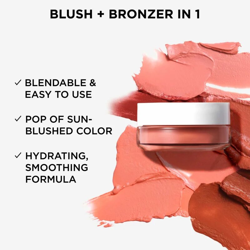 IT Cosmetics Confidence Sun Blush krémes arcpirosító hölgyeknek 20 Sun Blossom 18 g