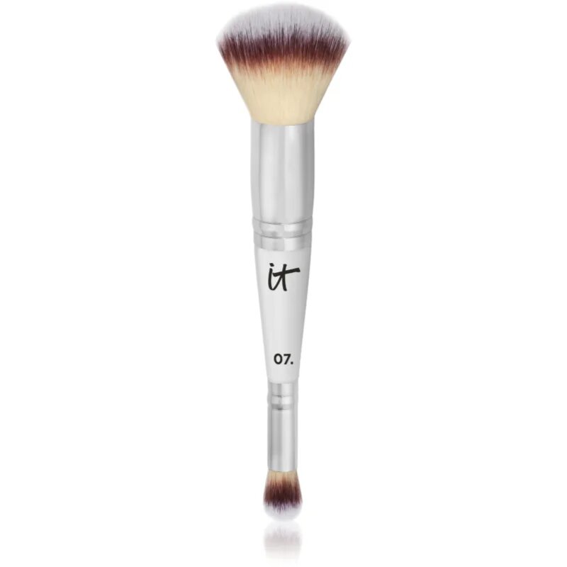 IT Cosmetics Heavenly Luxe Brush alapozó és korrektor ecset kétoldalas #7 1 db