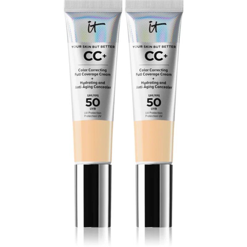 IT Cosmetics Your Skin But Better CC+ light meidum Duopack szett