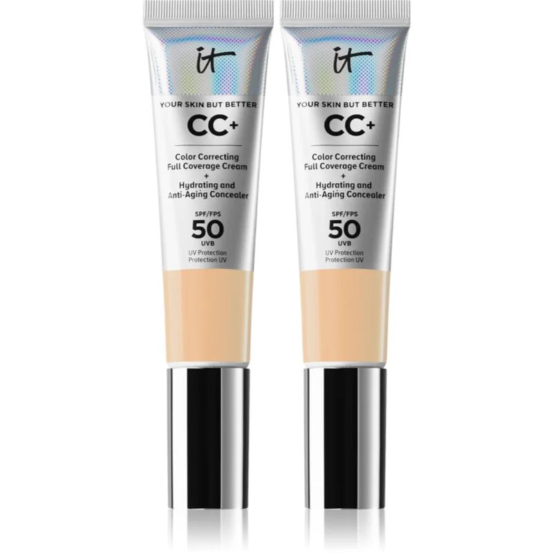 IT Cosmetics Your Skin But Better CC+ medium Duopack szett