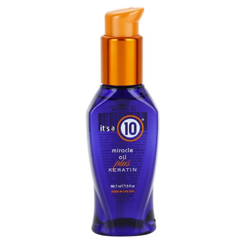 it's a 10 Miracle Oil olaj hajra 88.7 ml