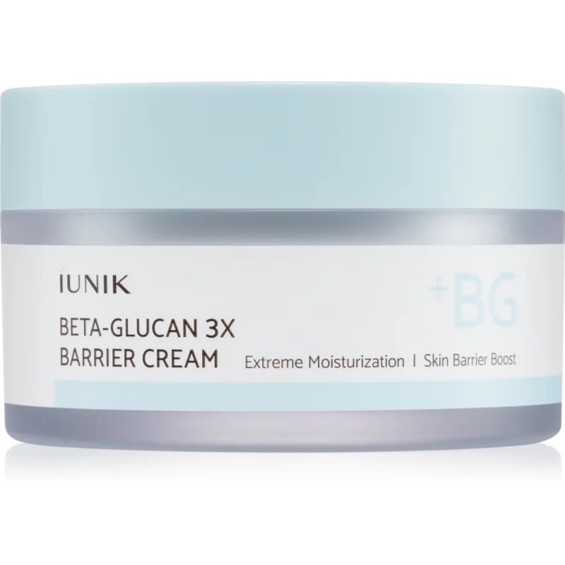 iUnik Beta Glucan 3X Barrier Cream mélyen hidratáló krém a bőrréteg megújítására 50 ml