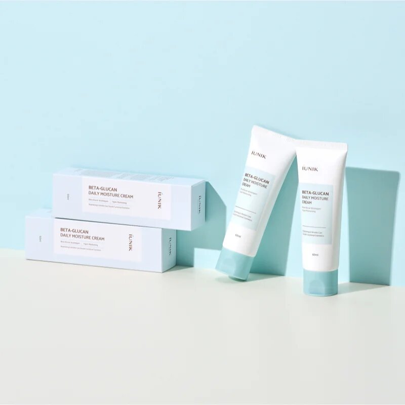 iUnik Beta Glucan Daily Moisture Cream intenzíven hidratáló krém 60 ml