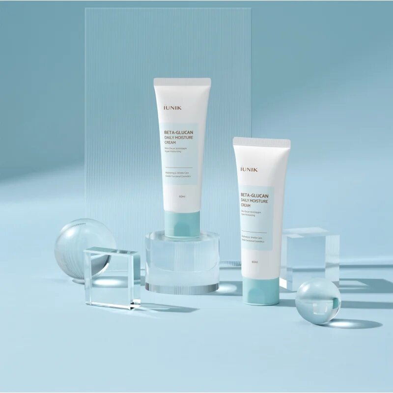 iUnik Beta Glucan Daily Moisture Cream intenzíven hidratáló krém 60 ml