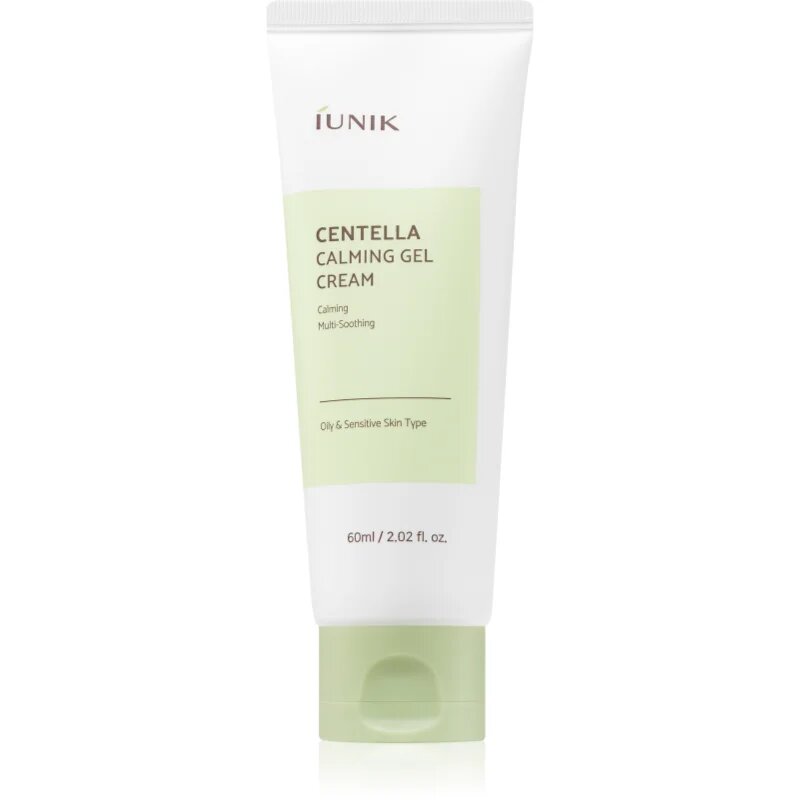 iUnik Centella Calming Gel Cream gyengéd géles krém az arcbőr megnyugtatására 60 ml