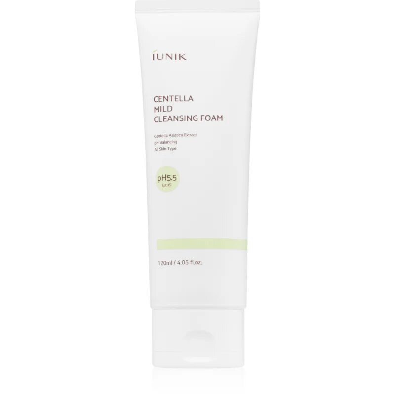 iUnik Centella gyengéden tisztító habos krém 120 ml