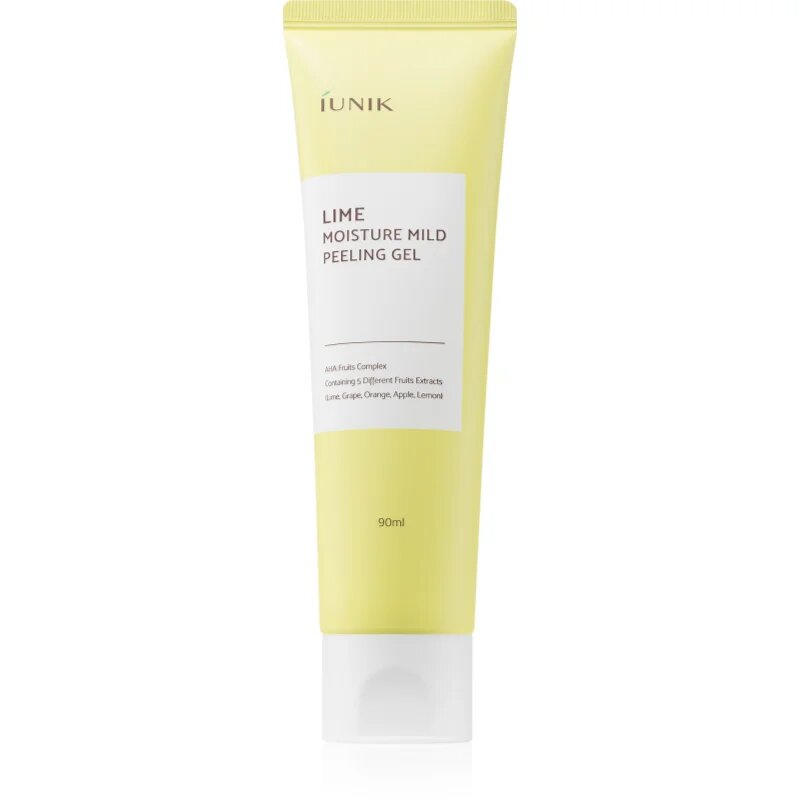 iUnik Lime finom peeling gél nyugtató hatással 90 ml