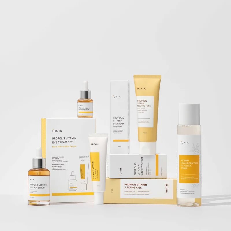 iUnik Propolis Vitamin regeneráló és élénkítő szérum 50 ml