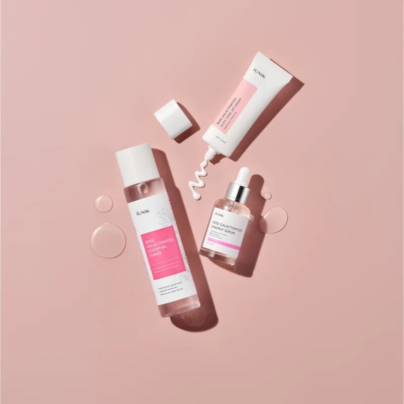 iUnik Rose Galactomyces regeneráló és hidratáló szérum zsíros és problémás bőrre 50 ml