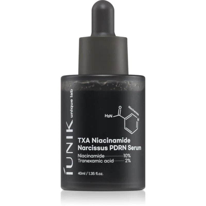 iUnik TXA Niacinamide Narcissus PDRN Serum élénkítő szérum a pigment foltok ellen 40 ml