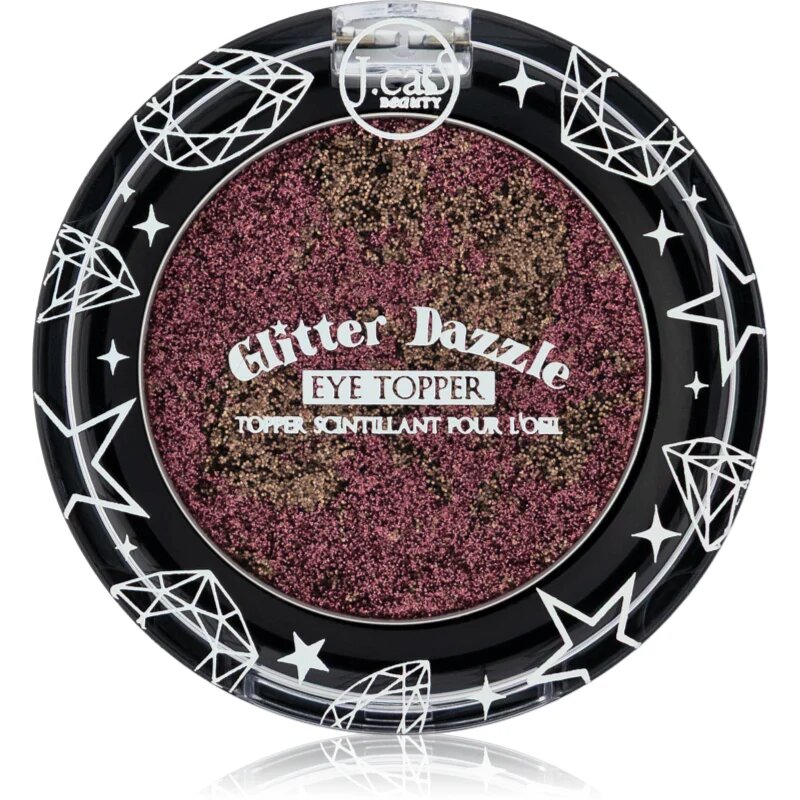 J.Cat Beauty Glitter Dazzle csillogó szemhéjfesték árnyalat 102 I'm Impressed 1.2 g
