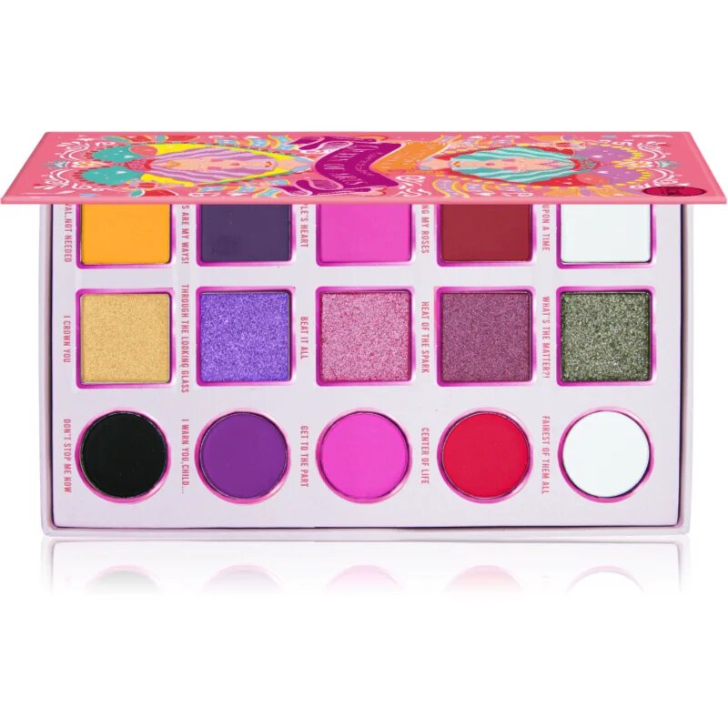 J.Cat Beauty House of Queens szemhéjfesték paletta árnyalat 102 Queen of Arts 12.5 g