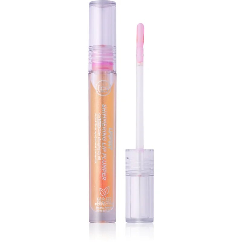J.Cat Beauty Lipspect ajak olaj hidratáló hatással árnyalat 111 Peached Perfection 3 ml