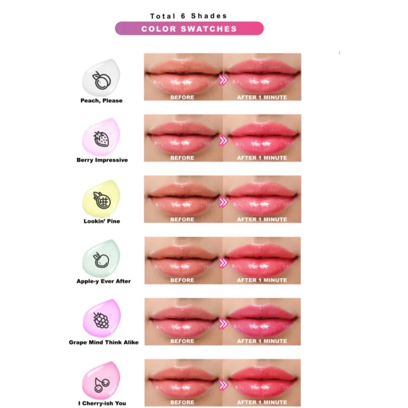 J.Cat Beauty Lipspect ajak olaj színváltoztatós árnyalat 106 I Cherry-ish You 3 ml