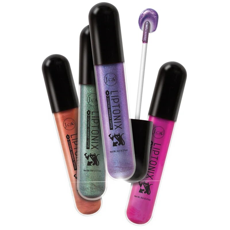 J.Cat Beauty Liptnix Extreme Shimmer Topper csillogó ajakfény árnyalat 102 Galaxy Glow 8 g