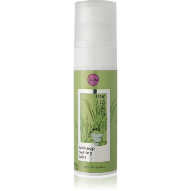 J.Cat Beauty Spray Set Go sminkfixáló spray aloe verával 60 ml
