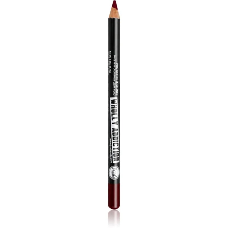J.Cat Beauty Wholly Addiction szájkontúrceruza árnyalat 224 Plum 1.76 g