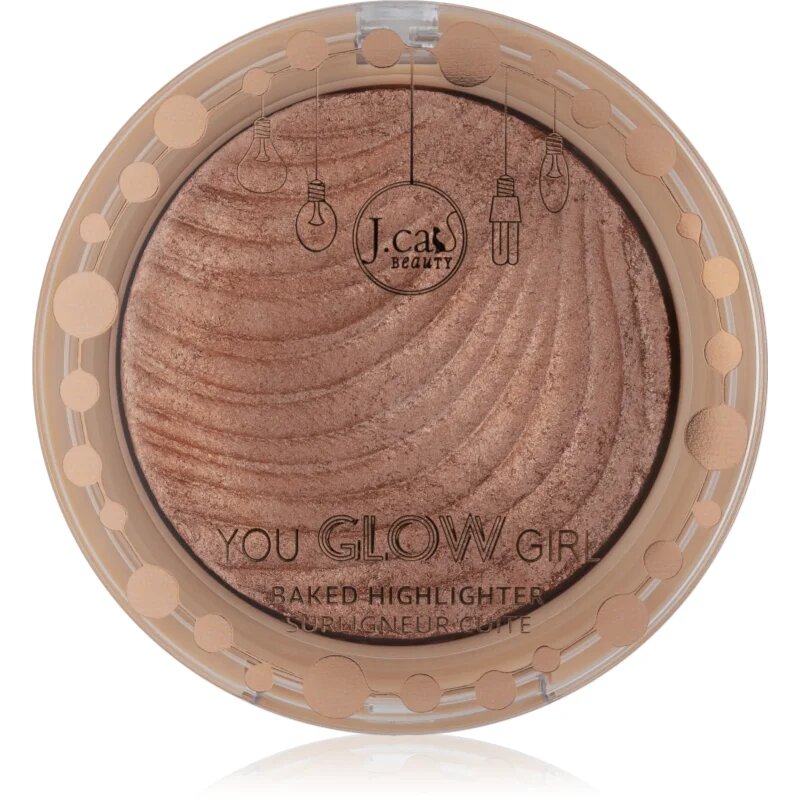 J.Cat Beauty You Glow Girl égetett élénkítő árnyalat 103 Pink Goddess 8.5 g
