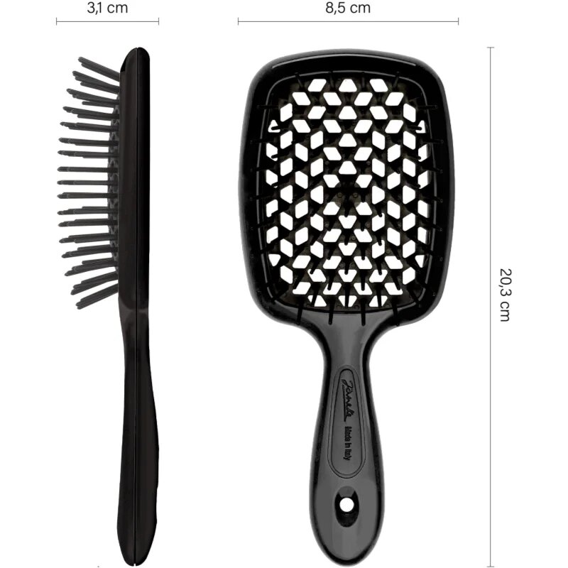 Janeke Carbon Fibre Pneumatic Brush hajkefe 22 cm 1 db