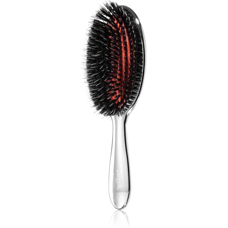 Janeke Chromium Line Air-Cushioned Brush with Bristles and Nylon Reinforcement hajkefe 22 x 7 cm 1 db