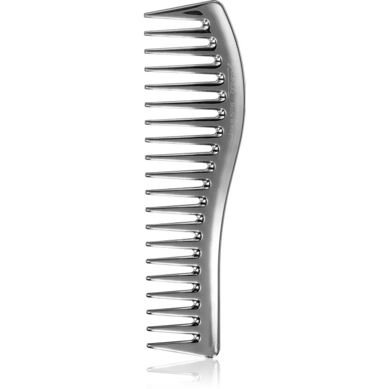 Janeke Chromium Line Wavy Comb for Gel Application fésű gélek felviteléhez 185 x 5 cm 1 db