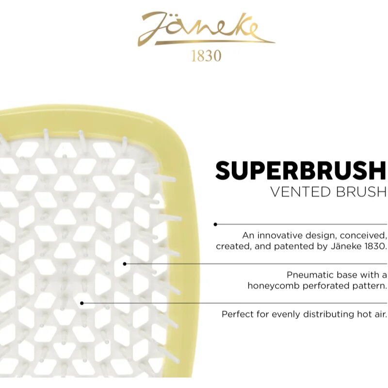 Janeke Superbrush nagy lapos hajkefe hajra 1 db